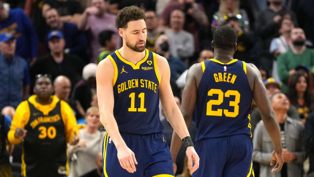 Golden State Warriors guard Klay Thompson.